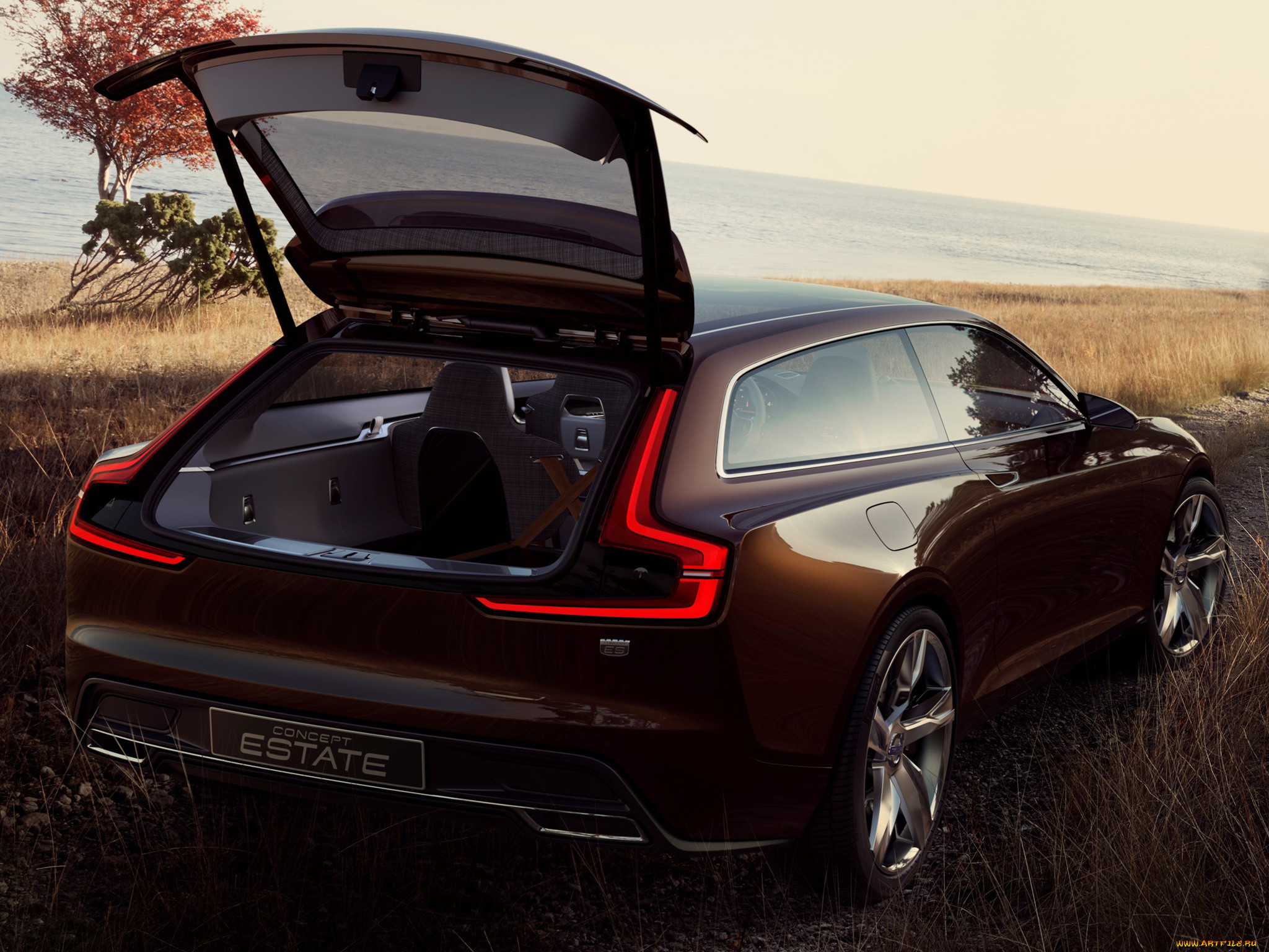 , volvo, concept, estate, 2014